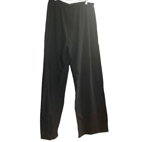 Palazzo Side Split Pants Black Size Large‎ - Picture 6 of 8